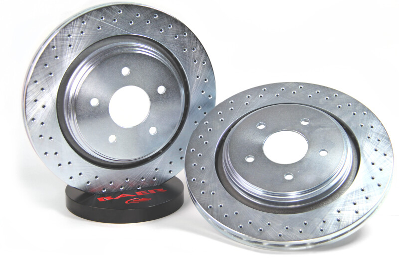 Chevrolet Corvette Brake Rotors (2) - Rear - Baer Brakes - Claw Performance - Zinc-Plated - `05-`09 Chevrolet Corvette Brake Rotors (2) - Rear - Baer Brakes - Claw Performance - Zinc-Plated - `05-`09